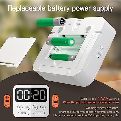 Timer,Digital Kitchen Timer with Stopwatch and Countdown Function