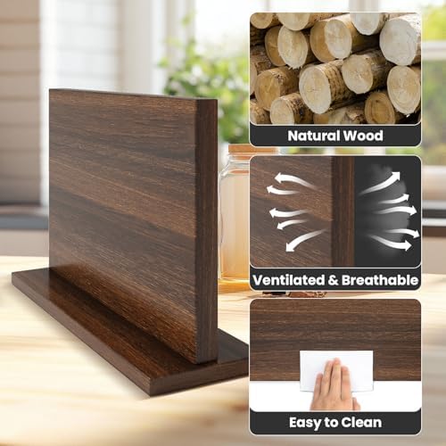 THMINS Magnetic Knife Holder, Double-Sided Magnetic Knife Block