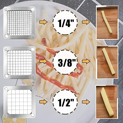 1/4" Replacement Dicer Chopper Blade with Pusher Block