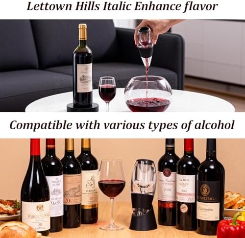Wine Aerator with Plastic Mesh Filter
