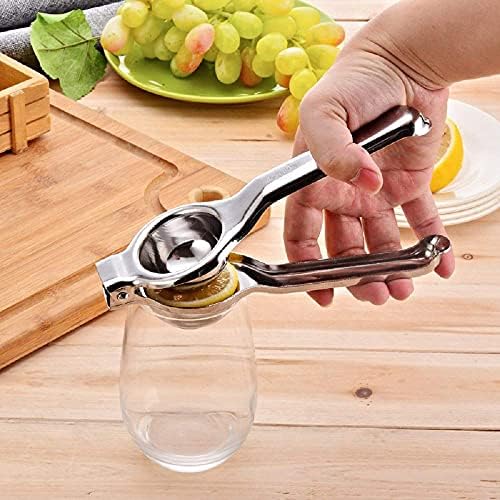 Mayata 2PCS Stainless steel manual juicer juicer juicer squeezer home orange lemon squeezed lemon juice