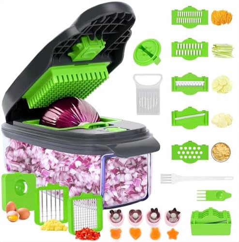 13-in-1 Vegetable Chopper, Box Chopper for Vegetables