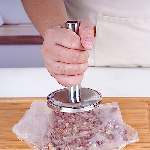 Meat Masher, Meat Mallet Meat Tenderizer Tool Meat Hammer Stainless Steel Meat Pounder Meat Pounder Cooking Mallet Meat Pounder Flattener