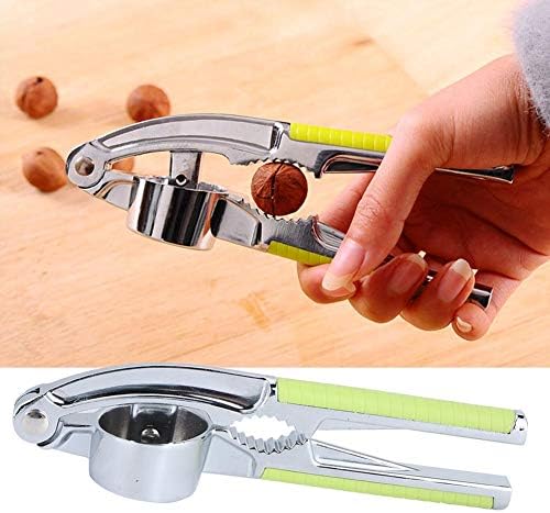 Garlic Press,Garlic Mincer Manual Food Garlic Press Grinder Crusher Masher Kitchen Portable Walnut Cracker for Home Use