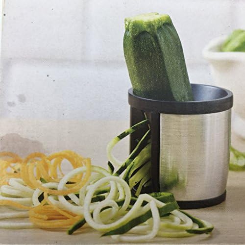 Vegetable Spaghetti Spiralizer Slicer Easy Spiral Zucchini Noodle Carrot,Perfect Kitchen Tools Carrot Grater With Cleaning Brush (Vegetable Spiralizer)