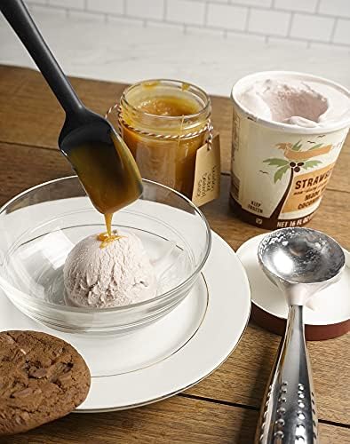 RSVP International Ice Cream Tool Collection, Dishwasher Safe, Large Handle, Scoop