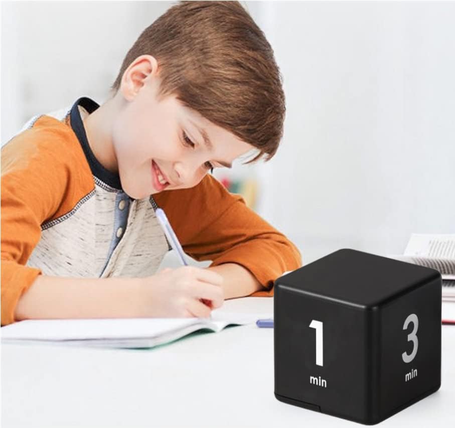 Feilifan Cube Timer, Focus Study Timer, 1-3-5-10 Minutes Time Management