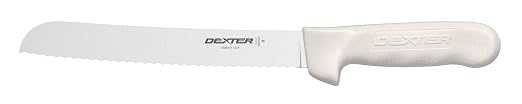 Dexter-Russell Sani-Safe Scalloped Bread Knife, Carbon Steel Blade, 8-Inch