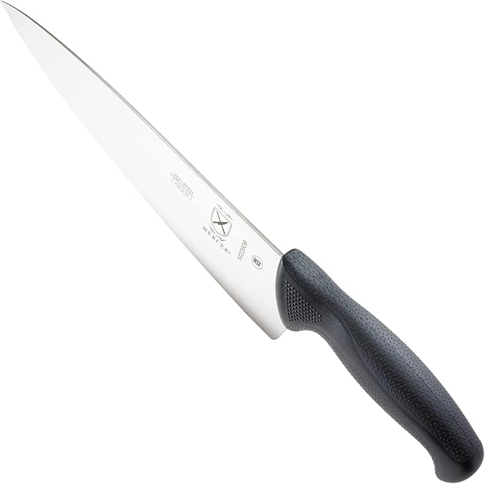 Mercer Culinary M22609 Millennia Black Handle, 9-Inch, Chef's Knife