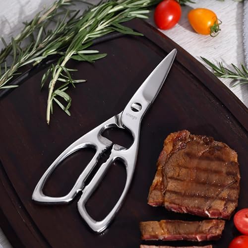 LIVINGO Kitchen Shears Heavy Duty Stainless Steel Multi Purpose Scissors