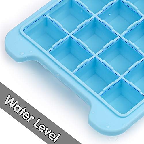 Ice Cube Trays Silicone Ice Cube Molds with Lids 3 Pack 108 Mini Small Square Ice Cubes,Easy Release Reusable and BPA Free Ice Cube Maker for Whiskey Storage,Cocktail,Beverages