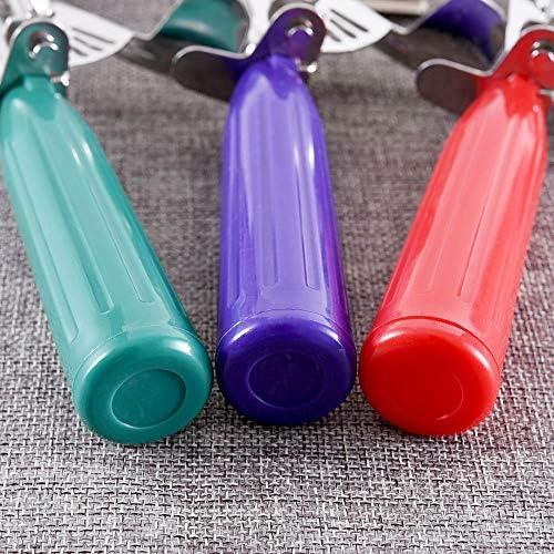 Cookie Scoop Set of 3 With Plastic Handle, Ice Cream Scoop with Trigger, Size Large（2.49 Inch）- Medium（1.97 Inch）- Small（1.58 Inch） Size Polishing 18/8 Stainless Steel Cupcake Scoop