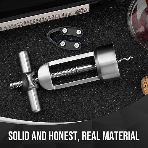 screwpull-levers wine opener corkscrew self pulling corkscrew 18/8 stainless steel wine opener