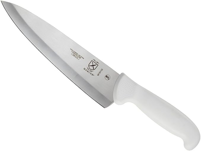 Mercer Culinary Ultimate White 8-Inch Chef's Knife and 3-Inch Paring Knife