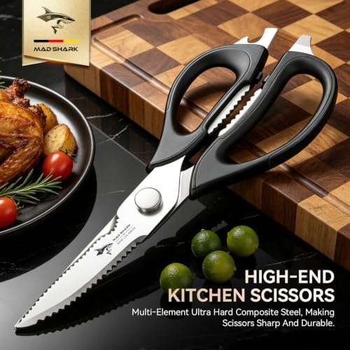 Kitchen Scissors All Purpose Kitchen Shears Come Apart Stainless Steel