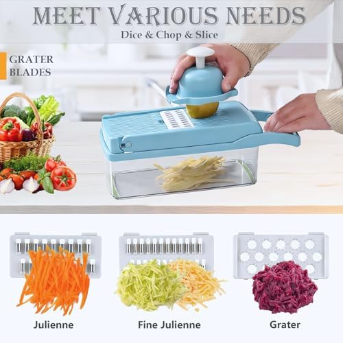 Vegetable Chopper Mandoline Slicer Home Kitchen Appliance Essential Gadget