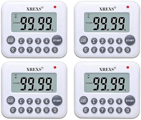 XREXS Digital Kitchen Timer Magnetic Countdown Up Cooking Timer