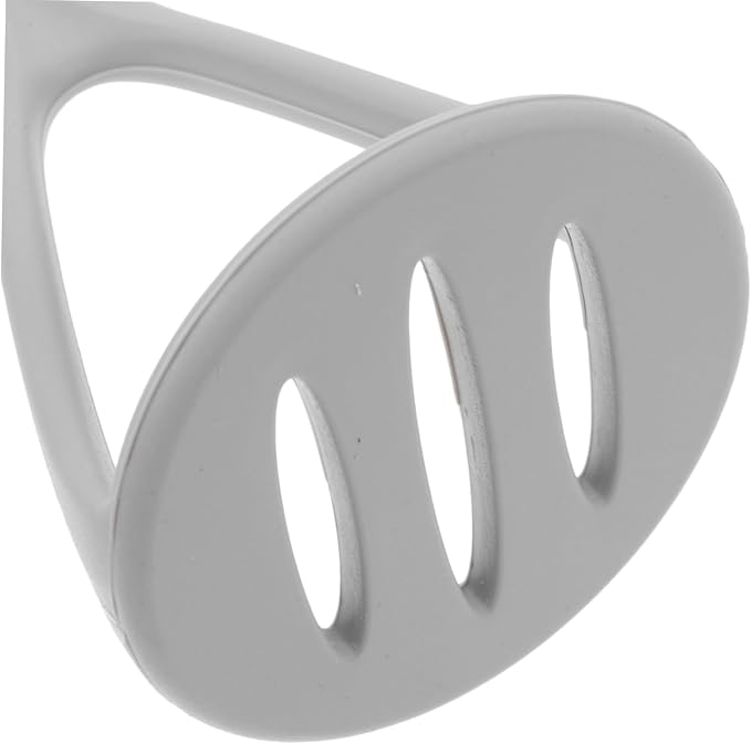 Potato Ricer Food Grade Silicone Potato Masher for Mashed Potatoes Fruit and Vegetable Puree Lightweight Kitchen Gadget with Comfortable Grip Gray