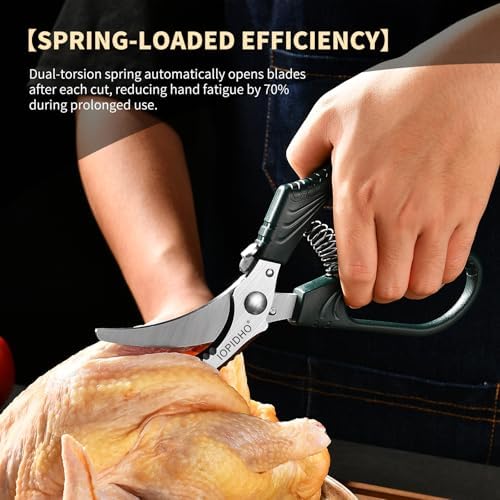 Poultry Shears Heavy Duty, Kitchen Shears