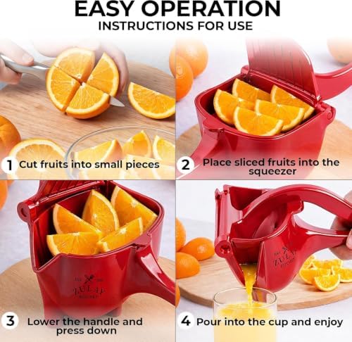 Zulay Kitchen Manual Fruit Juicer