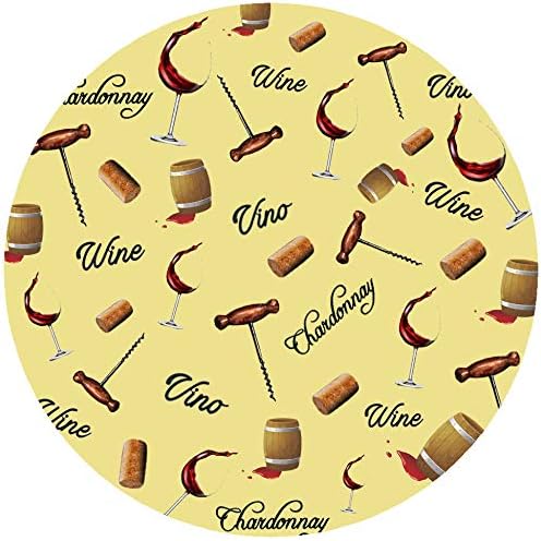 Andreas Silicone Jar Opener, Unwind with Wine – 6.25" Non-Slip Lid Gripper & Garlic Peeler, Food and Dishwasher Safe, Multi-Use, Durable Silicone & Fabric, Made in the USA, JO-953
