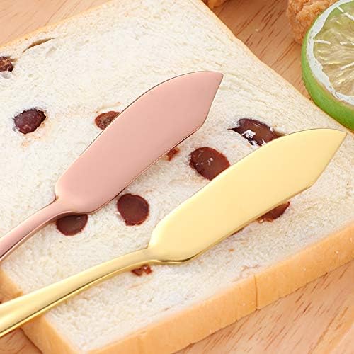 Stainless Steel Butter Spreader, Knife，Ergonomic Design&Easy To Use， for Birthday/Parties/Wedding/Bridal Shower/Housewarming and Anniversary