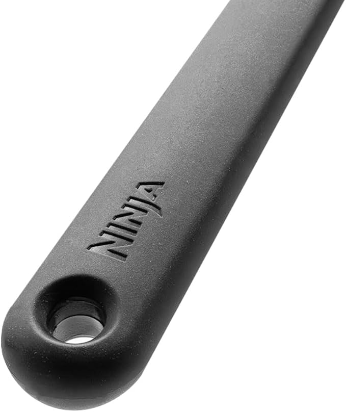 NINJA Nylon Pasta Server Spoon Fork with Heat-Resistant Silicone Handle, 11.5" inch | KWPASTAFRK