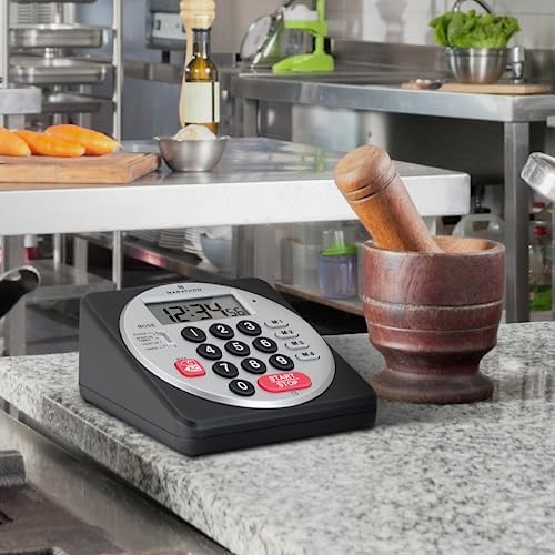 MARATHON Commercial Grade 100-Hour Digital Timer with Keypad
