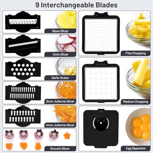 13-in-1 Vegetable Chopper, Box Chopper for Vegetables