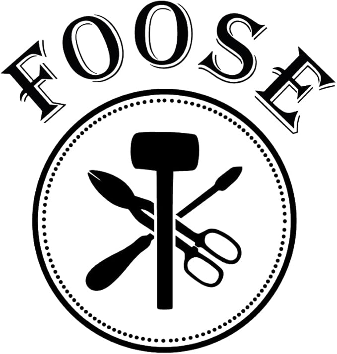 Foose Brand Cookie Cutters 4 Piece Platter Cookie Cutter Set 3 3/8 inTrapezoid, 4 in Teardrop Round, 3 in Clam and 4.5 in Fan Three Bumps, USA Made