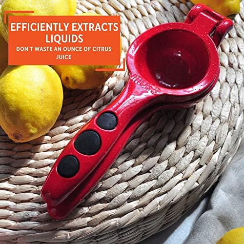 IMUSA USA, Red Lemon/Lime Squeezer, One Size