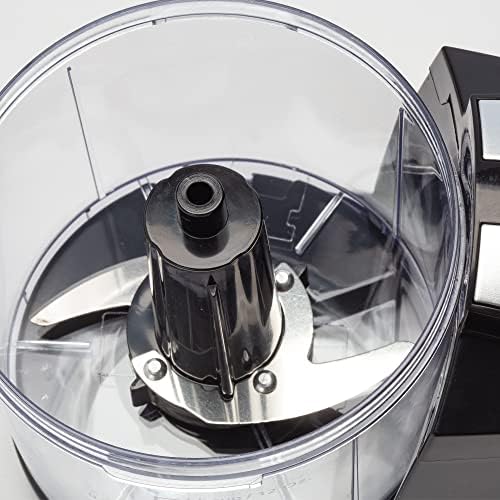 Dominion 1.5 Cup - Electric Mini Food Chopper - Vegetable & Fruit Cutter - Premium Stainless Steel Blades with Safety Lock Cover - One Step/Touch Button - Non-Skid Rubber Feet - Black