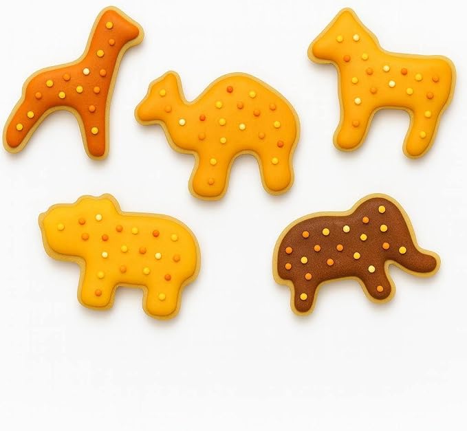 Mini Circus Animal Cookie Cutter 5 Piece Set from The Cookie Cutter Shop