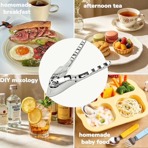 304 Steel Lemon Squeezer - Ergonomic Citrus Press