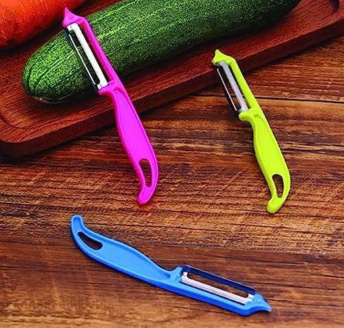 PARENCE. - Set of 2 14cm Vegetable Shoes, 2 Trees, peelers and Vegetables - Random Colors (Pink, Yellow, Blue, etc.)