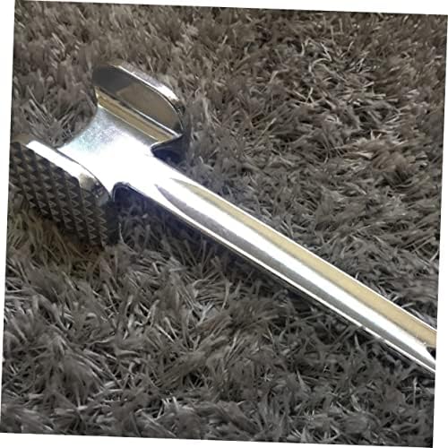 LABRIMP Professional Steak Hammer Small Aluminum Alloy Tenderizing Meat Hammer Meat Tenderizer for Beef Chicken Kitchen Tenderizers
