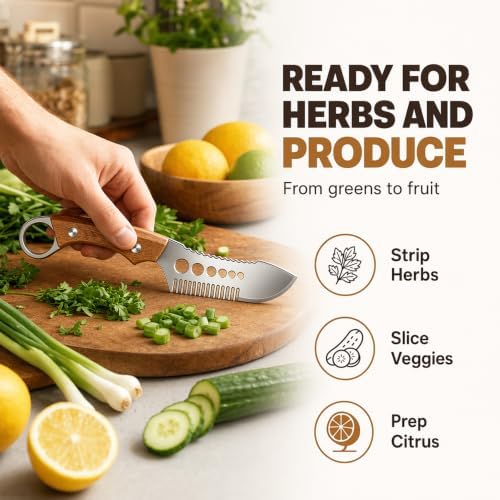 2PCS Vegetable Peeler with Wooden Handle, Set A