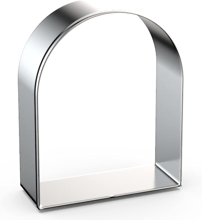 Arch Cookie Cutter Set 8-Piece 1.5" to 5" by QAAQS