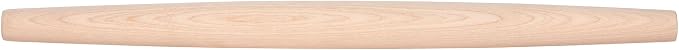 J.K. Adams Maple French Rolling Pin, Brown