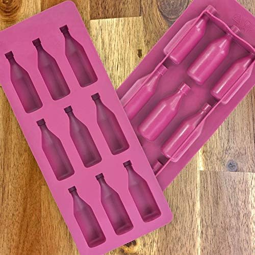 Fairly Odd Novelties Ice Cube Tray, Four Pack, Burgundy Wine