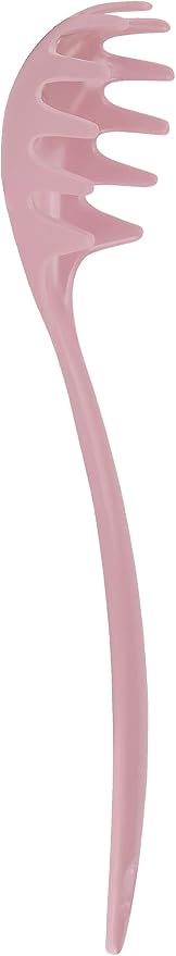Spaghetti Spoon, Pasta Server, Fork with Ergonomic Handle, Heat Resistant, BPA Free,11.5 inch Melamine Utensil by Reston Lloyd, 6 piece set, Pink