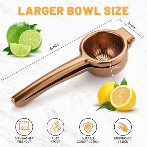 Lemon Squeezer Stainless Steel Manual Heavy Duty Juicer