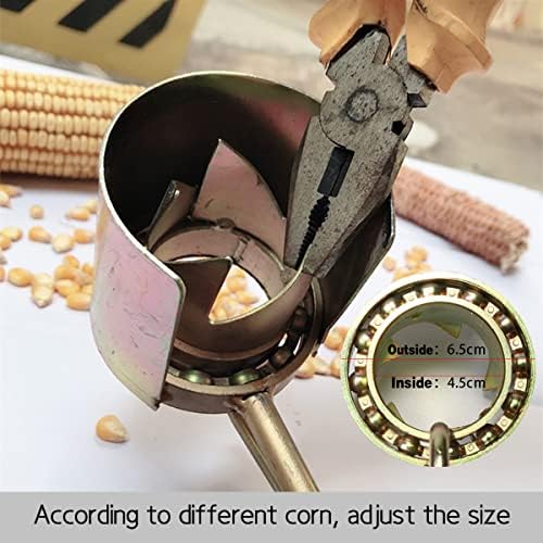 Corn Sheller Machine Hand Crank,Dry Corn Sheller for Popcorn,Corn Thresher & Peeling Corn,Corn Cob Stripper Tool,Corn on the cob Corn Peeler Thresher Shucker,for Farms and Families