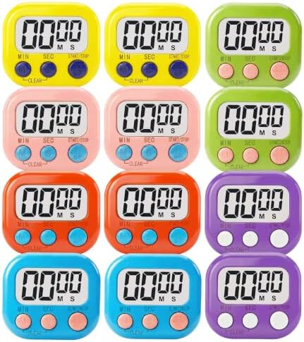 Digital Timer for Classroom Teachers Students, Magnetic Countdown Timer