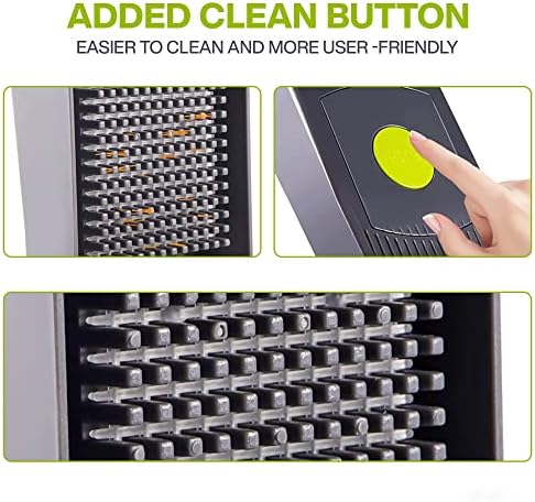 Vegetable Chopper 15-1 with Container - 8 Blades Dicer Chopper Cutter & Slicer - Draining Basket, Peeler, Egg separator, and Many More - Vegetable Chopper for Onions, Potatoes, Tomatoes