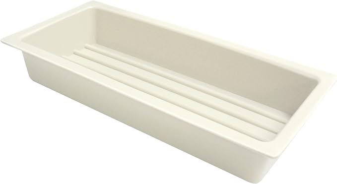 Rev-A-Shelf Dual Shelf Under Sink Organizer for Kitchen and Bathroom Cabinets, 30" Sink Base Vanity Storage, Inside Door Mount, Maple Wood, 4SBSU-15