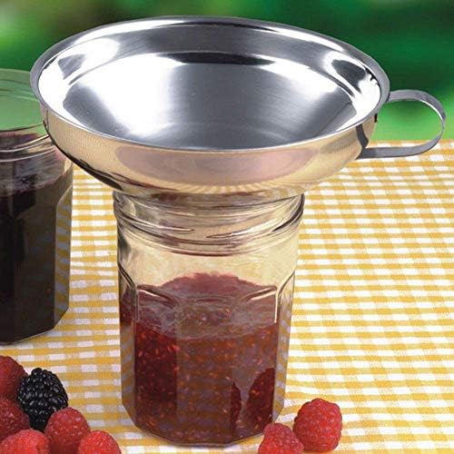 Canning Funnel Set, 2 Sizes Wide Mouth Stainless Steel