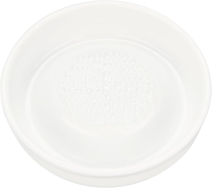 Kyocera 3.5" Ceramic Ginger & Garlic Grater, Small – Fine Zester for Cheese, Citrus, Chocolate & More – Non-Slip, Rust-Proof, Dishwasher Safe