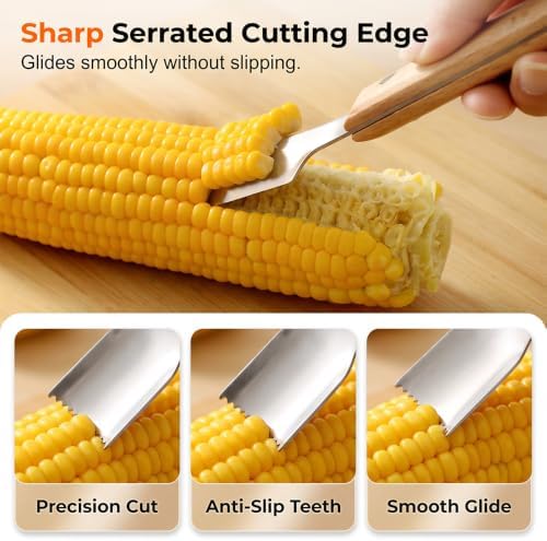 Corn Peeler, 2026 New Stainless Steel Corn Stripper Tool，1PC