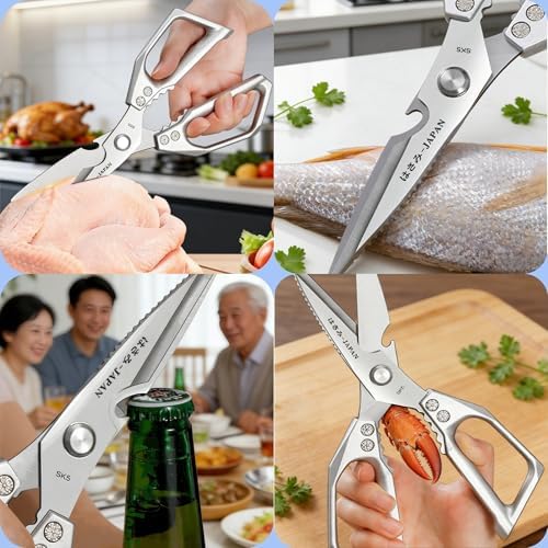 DAMILA Heavy Duty Stainless Steel Kitchen Shears